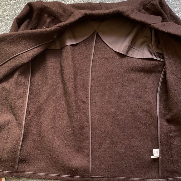 Quaker Marine Men's Dark Brown Wool Loafer Jacket M - Picture 11 of 13